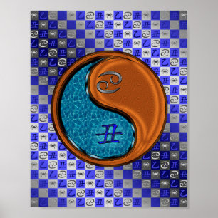 Kanker en houtoos poster