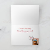 Kanker haalt schimmelige kat uit kaart (Binnen)