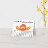 Kanker Happy Birthday Kaart (Gele Bloem)