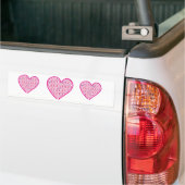 Kanker-hart Bumpersticker (Op Truck)