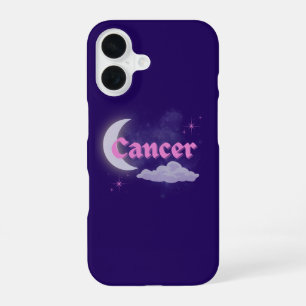 Kanker Hemel Maan Wolken Sterren Astrologie Kunst iPhone 16 Hoesje