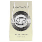 Kanker - het symbool van de Horoscoop van de krab Klein Cadeauzakje (Voorkant)