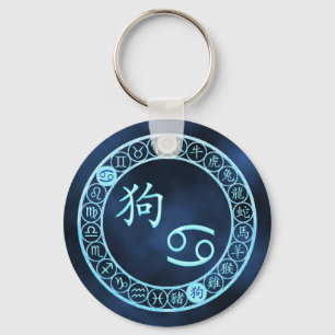 Kanker/hond Sleutelhanger