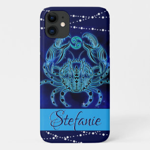 Kanker in Dark Blue Hoesje-Mate iPhone Case