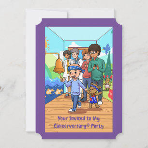 _____ Kanker Jubileum Feestuitnodigingen Kaart