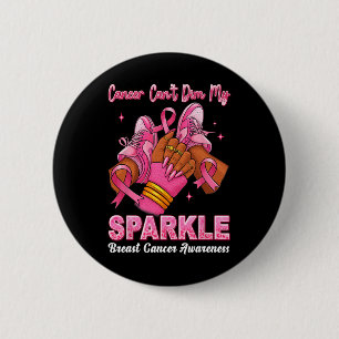 Kanker kan mijn sprankelende borstkanker bewustzij ronde button 5,7 cm