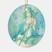 Kanker Keramisch Ornament (Links)