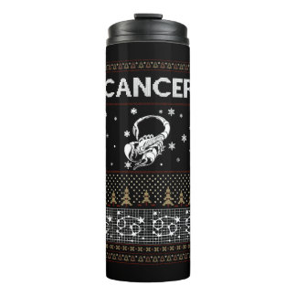 Kanker Kerst Lelijke trui Thermosbeker