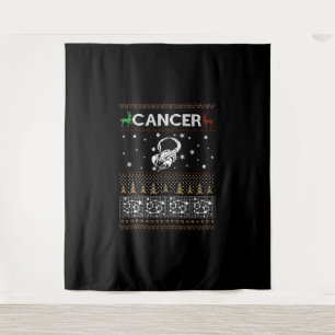 Kanker Kerst Lelijke trui Wandkleed