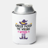 Kanker koos de verkeerde heks Grappig Halloween ca Blikjeskoeler (Blikje Voorkant)