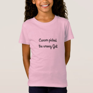 Kanker koos het verkeerde meisje - Empowerment mei T-shirt