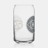 Kanker Mandala Blikvorm Glas (Rechts)