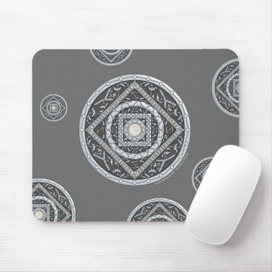 Kanker Mandala Mousepad Muismat (Met muis)