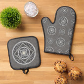 Kanker Mandala Ovenwant & Pannenlap Set (Top down)