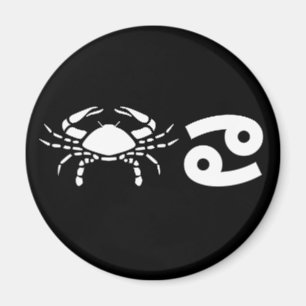 Kanker met symbool magneet