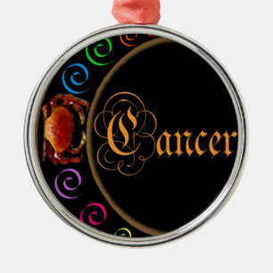 Kanker Metalen Ornament