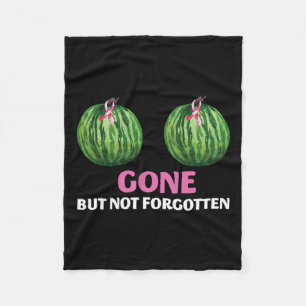 Kanker overlevende mastectomie verdwenen maar niet fleece deken