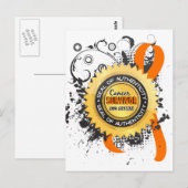 Kanker Overleving 23 Nierkanker Briefkaart (Voorkant / Achterkant)