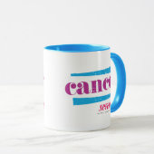 Kanker Paars Mok (Voorkant rechts)