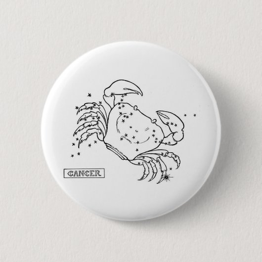Kanker Ronde Button 5,7 Cm (Voorkant)