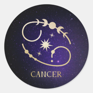 Kanker Ronde Sticker