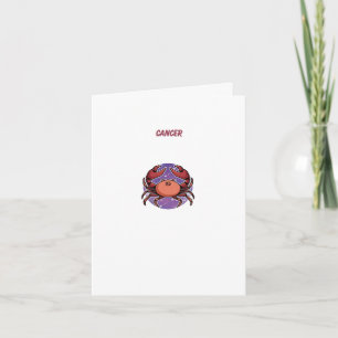 Kanker Roze, sterrenbeeld, sterrenbeeld afdruk Kaart