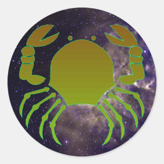 Kanker silhouet envelop afdichtingen ronde sticker