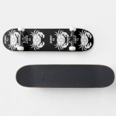 Kanker silhouet skateboard (Horizontaal)