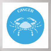 Kanker, sterrenbeeld, horoscoop, astrologie folie afdrukken (Voorkant)