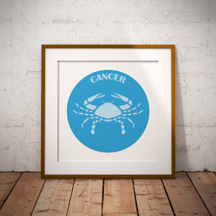 Kanker, Sterrenbeeld, Horoscoop, Astrologie Poster