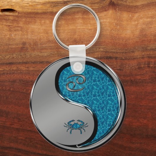 Kanker van de krab sleutelhanger (Achterkant)