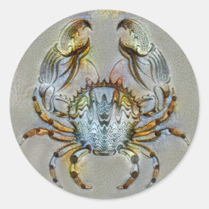 Kanker Venetië Ronde Sticker