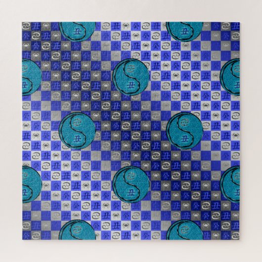 Kanker & Water Os Legpuzzel (Verticaal)