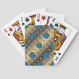 Kanker & Water Paard Pokerkaarten