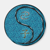 Kanker & Waterrat Magneet (Voorkant)