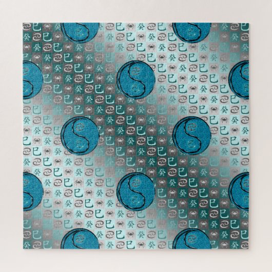 Kanker & Waterslang Legpuzzel (Verticaal)