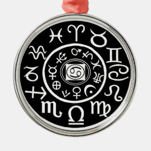 Kanker - Zodia Constellation & Planetary Design Metalen Ornament