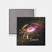 Kanker - Zodiabeteken Magneet (Voorkant / Achterkant)