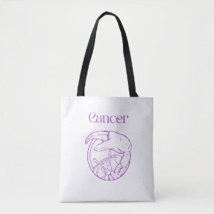 Kanker Zodiac Canvas tas