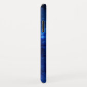 Kanker Zodiac Constellation Blue Galaxy Monogram Case-Mate iPhone Case (Achterkant/rechts)