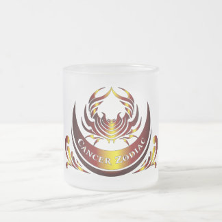 Kanker Zodiac Glas Mok
