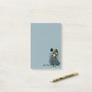 Kanker Zodiac MoonChild Goddess buikdanseres Post-it® Notes