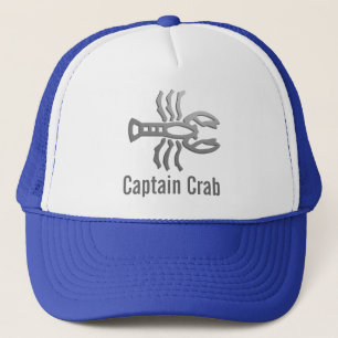 Kanker Zodiac Star Sign in Light Silver Trucker Pet