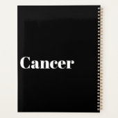 Kanker Zodiac Word Cloud Inspiratie Planner (Achterkant)