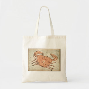 Kanker zodiak canvas tas
