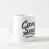 Kanker zuigt koffiemok (Voorkant links)