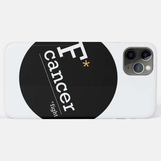 kankerbestrijding Case-Mate iPhone case (Achterkant (horizontaal))