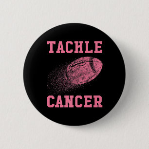 Kankerbestrijding Football - Borstkanker Ronde Button 5,7 Cm