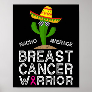 Kankerbestrijding Funny Cancer Fighter Warri Poster