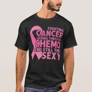 Kankerbestrijding Inspirerend Citaat Mannen Vrouwe T-shirt